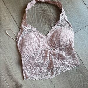 NWT aerie halter bralette sz s